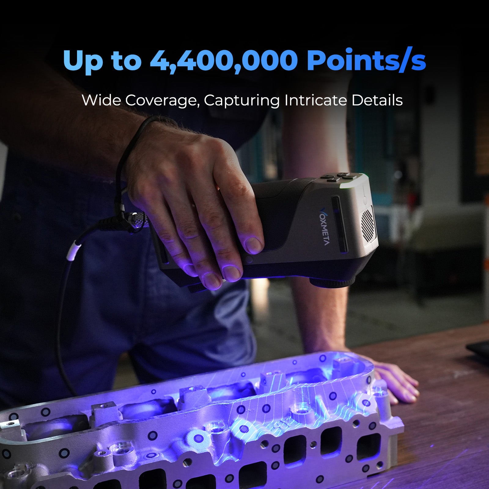 VoxMeta H1 Pro Metrology-Grade 3D Scanner: True Specs Meet True Performance