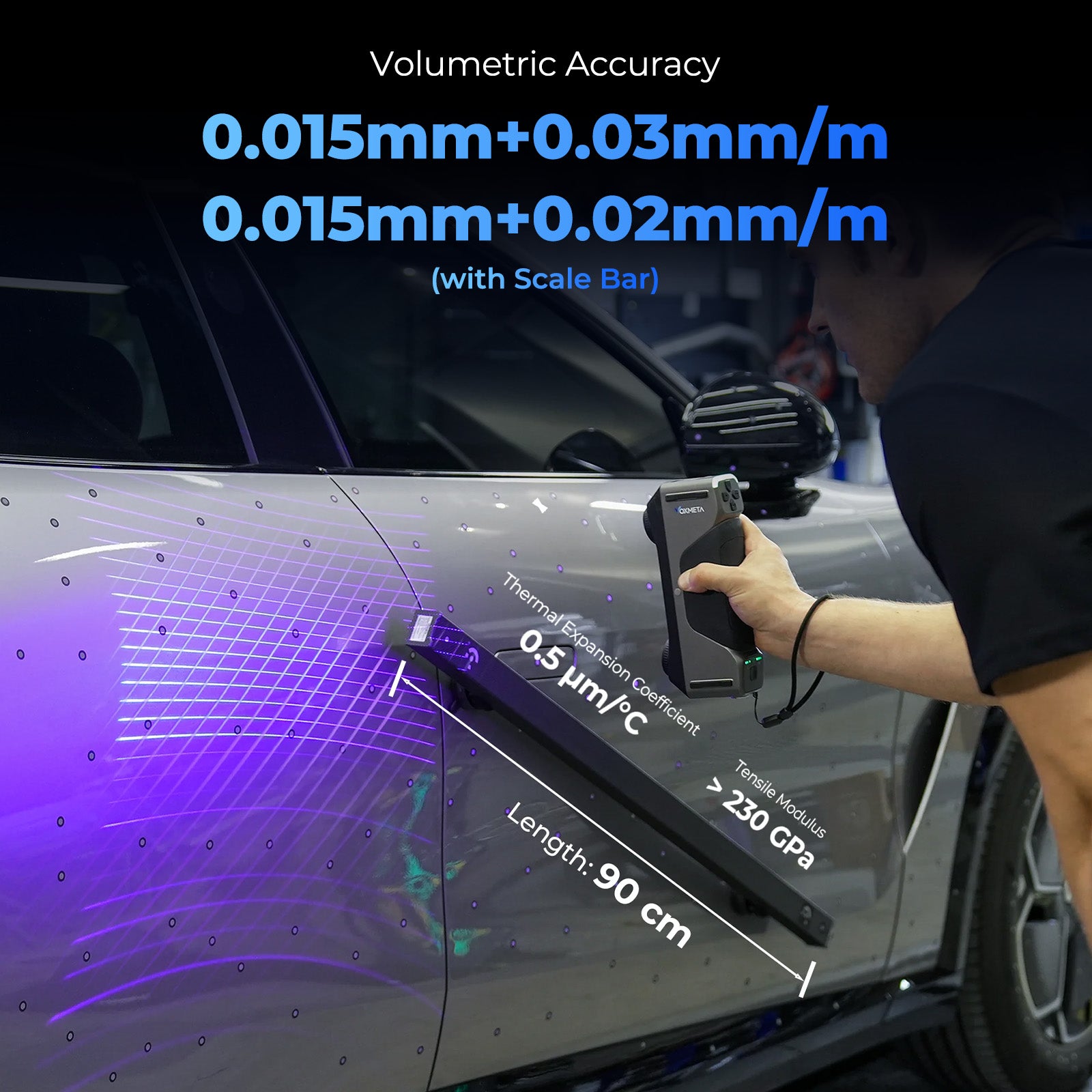 VoxMeta H1 Pro Metrology-Grade 3D Scanner: True Specs Meet True Performance